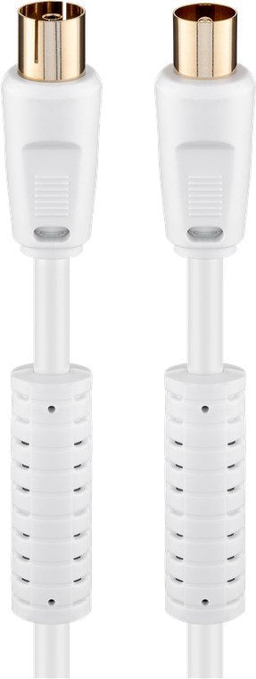 Antenna Connection Cable, 100% Shielded, Ferrite, Gold Plate