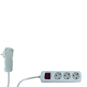 Rev 0012326114 Base Múltiple 2 M 3 Salidas Ac Interior Blanco