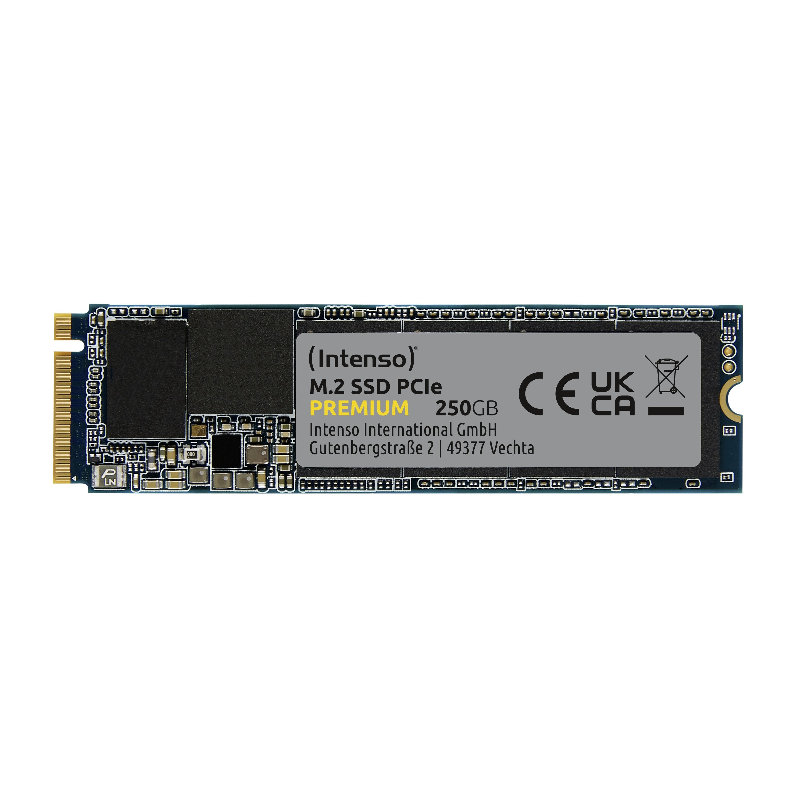 EAN 4034303031146 - Intenso M.2 SSD PCIe Premium 250 GB PCI Express 3.0 NVMe imagen 3