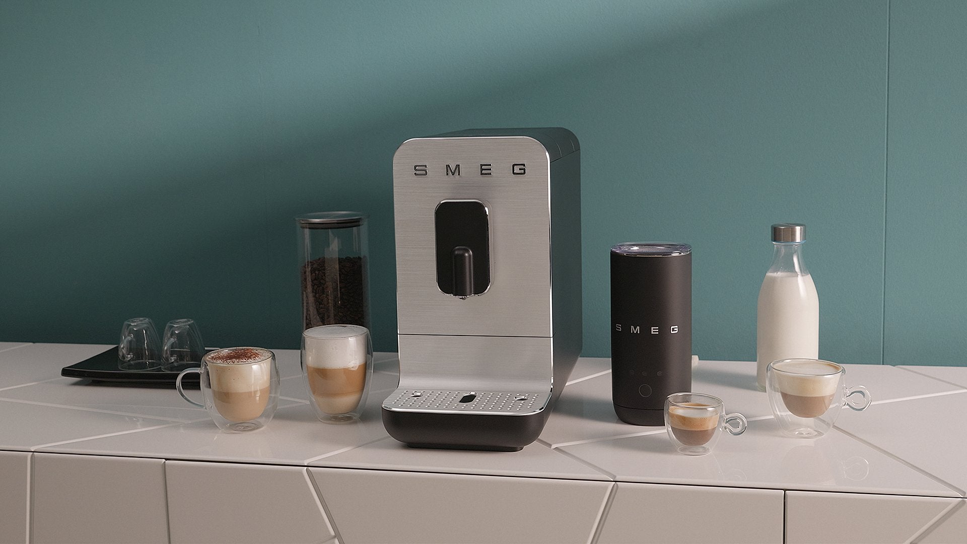 EAN 8017709334734 - Smeg BCC11BLMEU cafetera eléctrica Totalmente automática Máquina espresso 1,4 L imagen 18