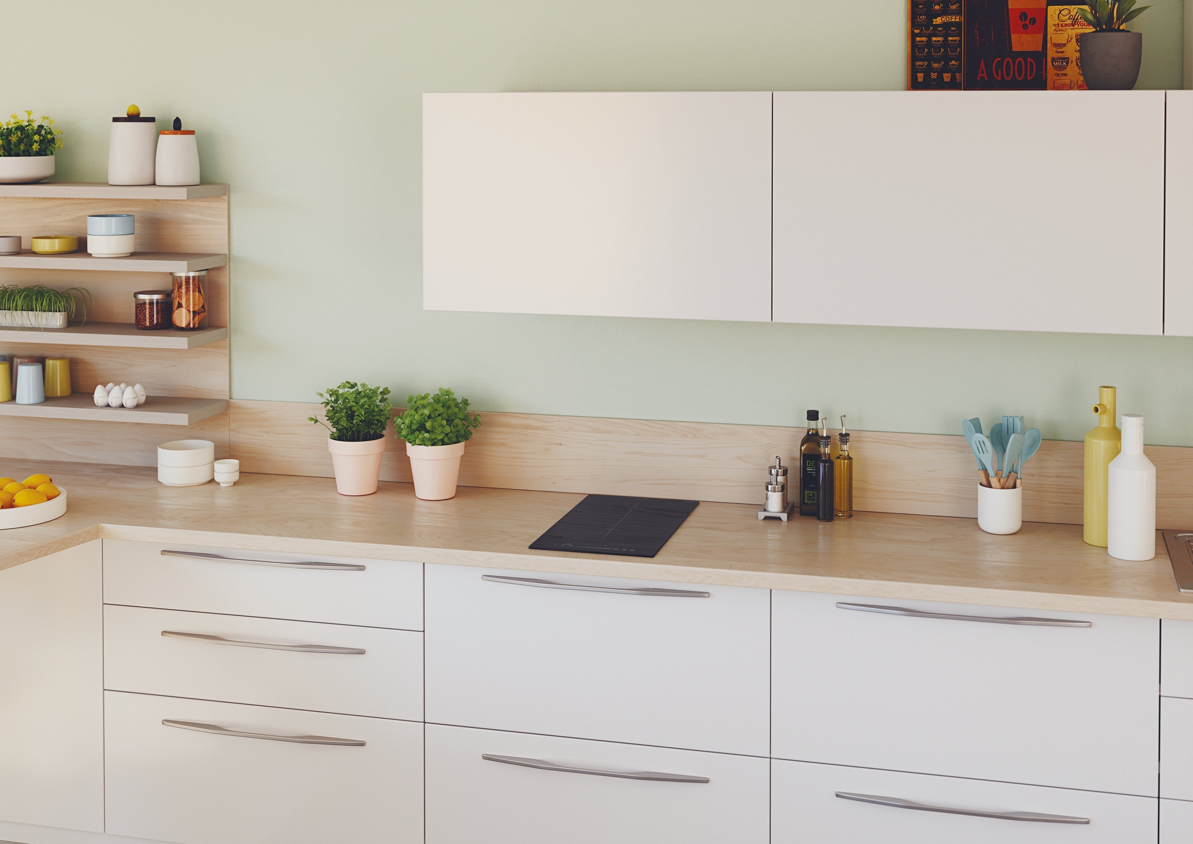 Candy Ctp32sc E1 Hob, Induction, Width 28,8 Cm, 2 Cooking Zones, Touch Control, Black