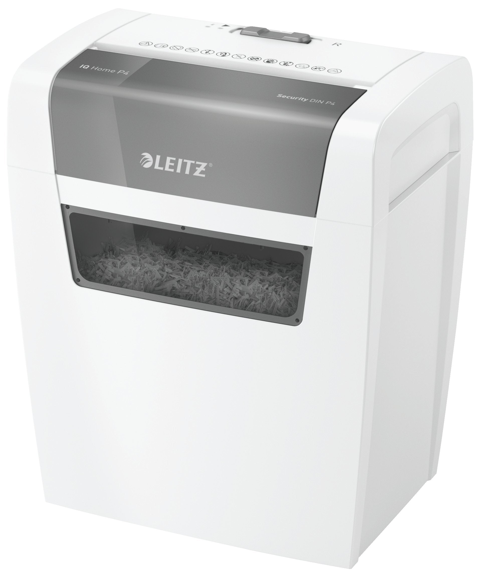 Trituradora Leitz Iq Home, P4, 6 Hojas, Cesta 15 L