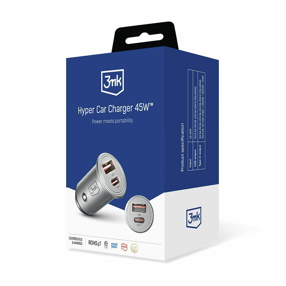 EAN 5903108527231 - 3MK Hyper Car Charger imagen 9