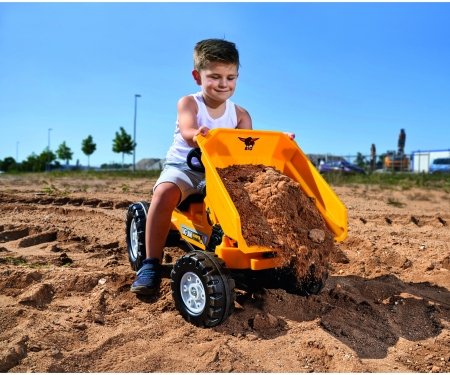 Dumper Big Jim, Vehículo Para Niños Amarillo / Negro
