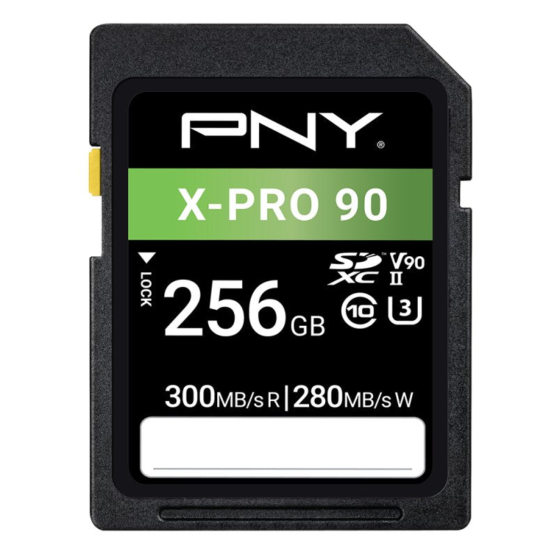 Sd Xc Card 256gb Pny Elitex-Pro 90 Cl.10 U3 Retail