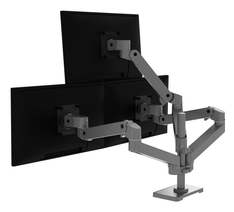 Ergotron 98-734-293, 75 X 75 Mm, 100 X 100 Mm, Dunkles Gris