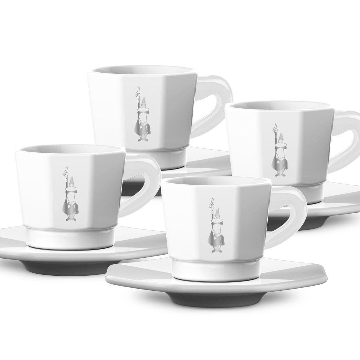 Bialetti Rtatz402 Tazón Blanco Café 4 Pieza(S)