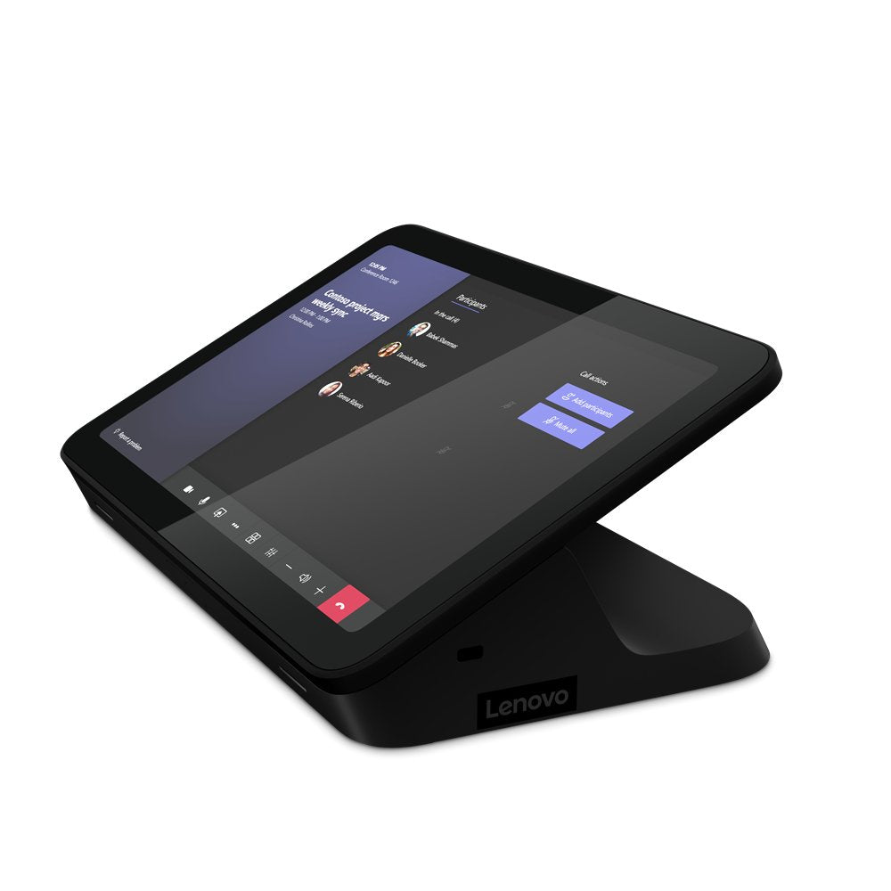 Lenovo Thinksmart One Kit De Videoconferencia (Consola Con Pantalla Táctil Sistema Del Ordenador) Con 3 Años De Asistencia Lenovo Premier + Primer Año De Mantenimiento Certificado Para Microsoft Teams Rooms Negro