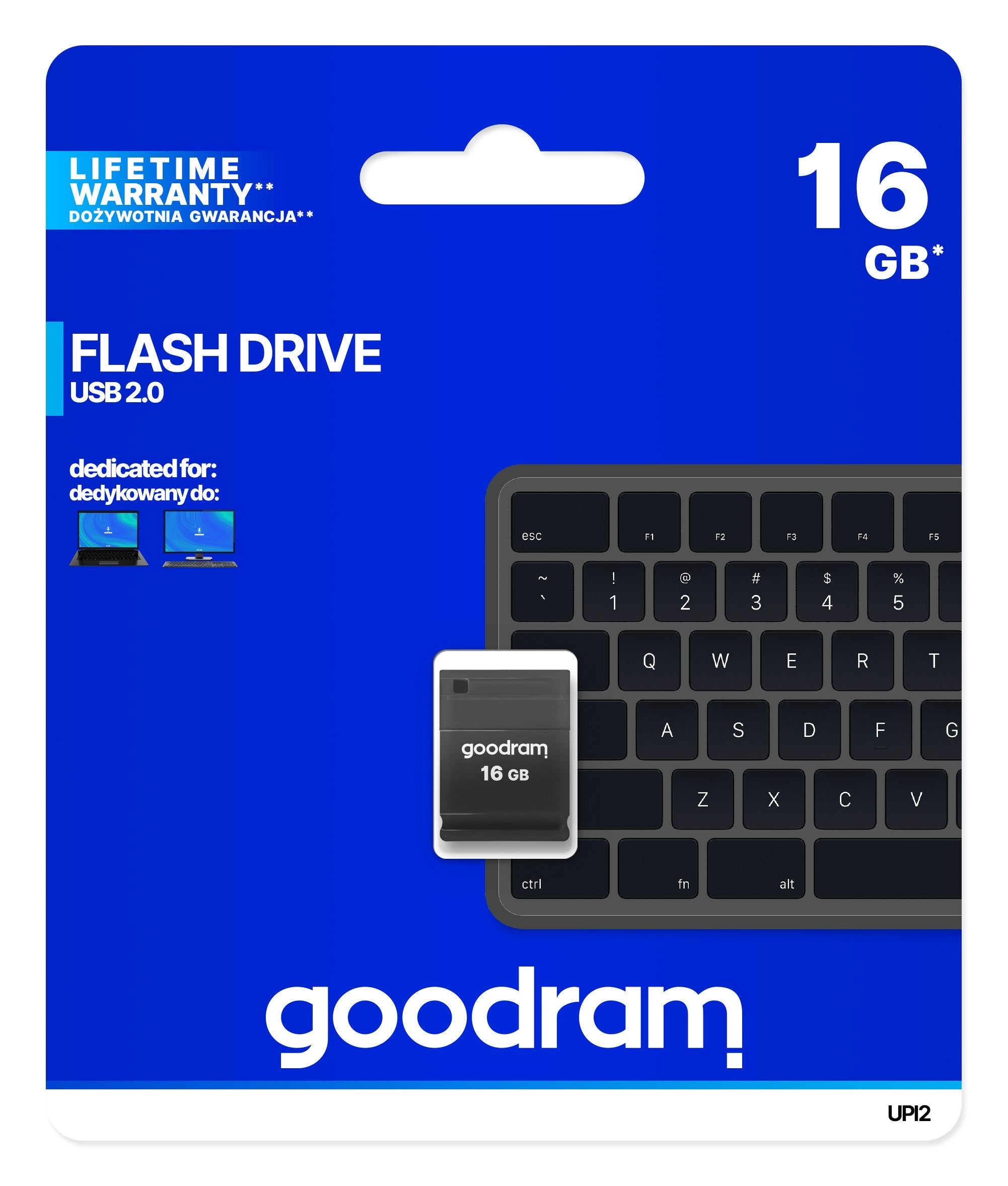 EAN 5908267920336 - Goodram UPI2 unidad flash USB 16 GB USB tipo A 2.0 Negro imagen 4