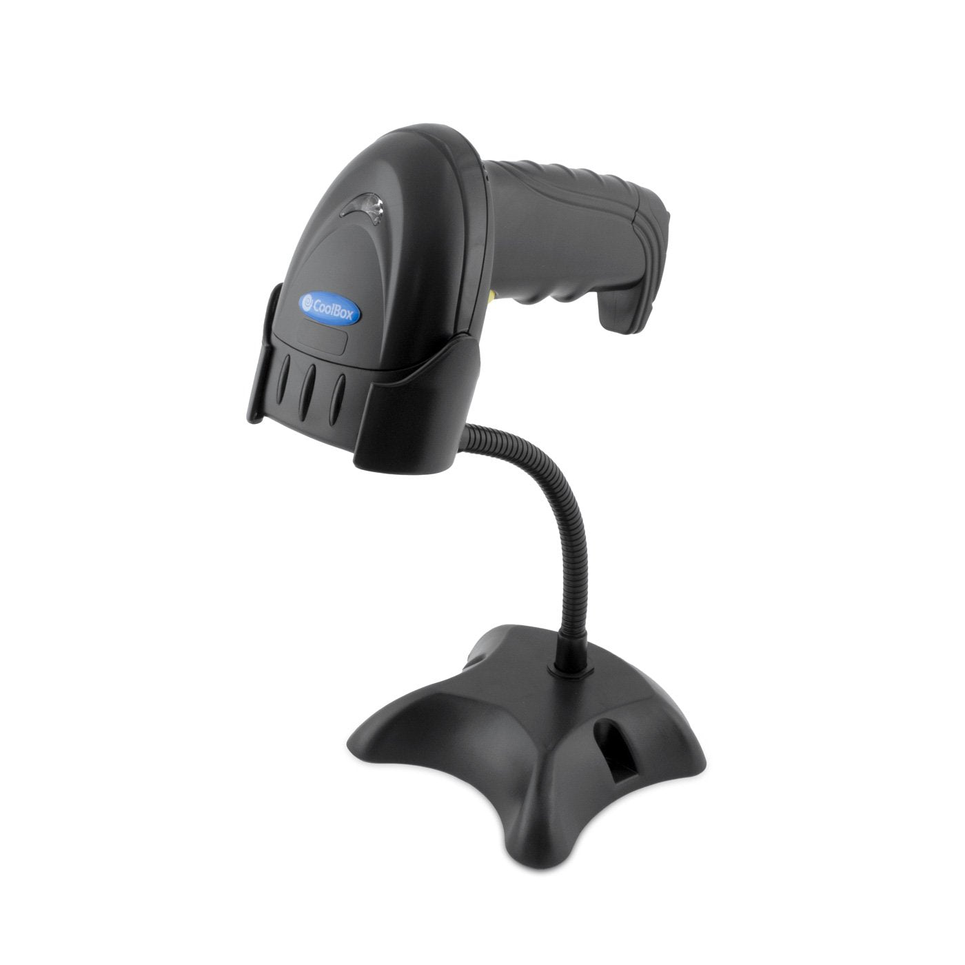 Coolbox Lector Codigo Barras Con Soporte 1d Códigos 1d/ Detección Automática Y Manual/ Configurable/ Plug&Play/ Soporte