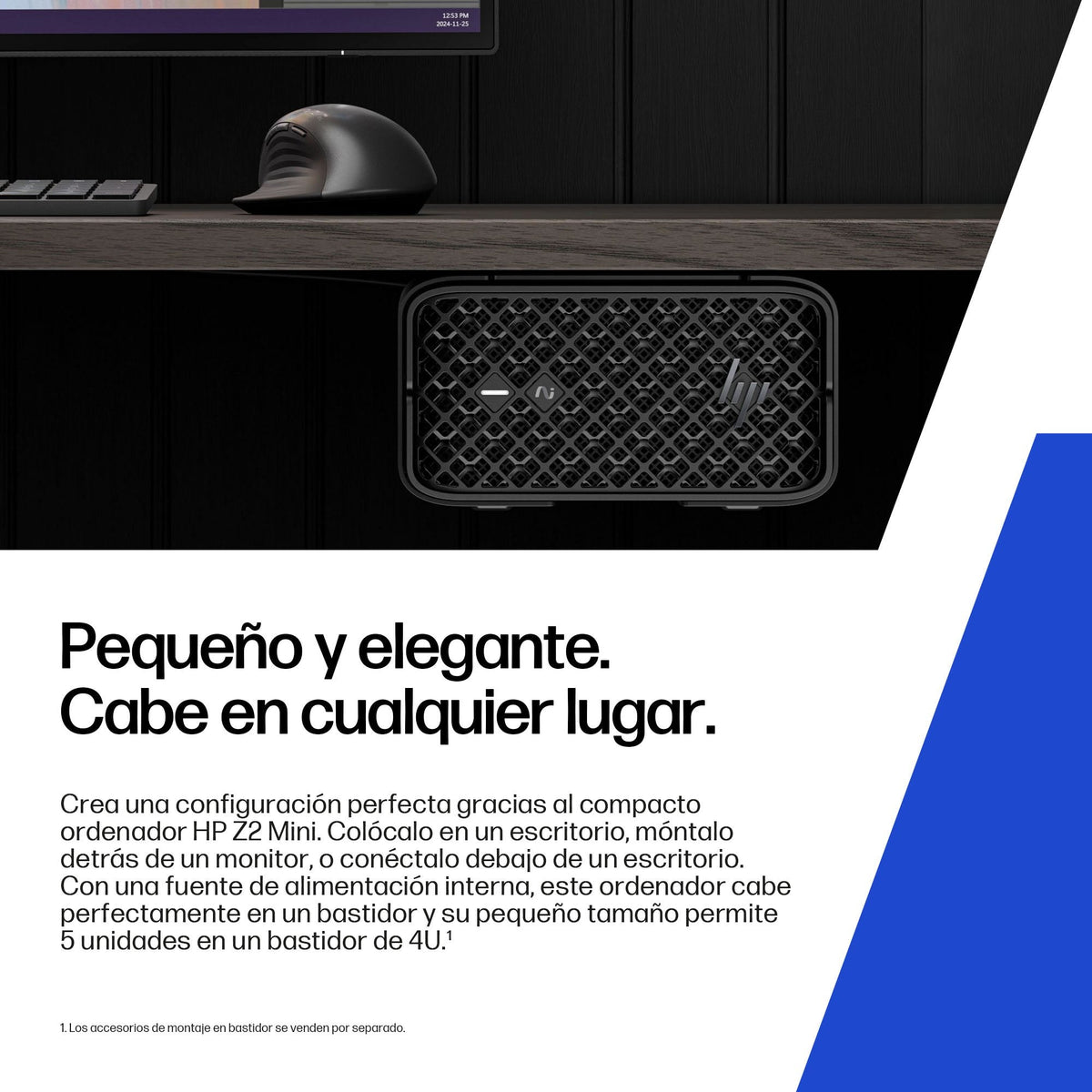 Hp Z2 G1a Copilot+ Pc Ai Pc Ai Workstation Mini 4u 1 X Ryzen Ai Max Pro 390 / Hasta 5 Ghz Ram 32 Gb Ssd 1 Tb Nvme Radeon 8050s Gigabit Ethernet 2.5 Gigabit Ethernet Ieee 802.11ax (Wi-Fi 6) Bluetooth 5.4 Ieee 802.11be (Wi-Fi 7) Win