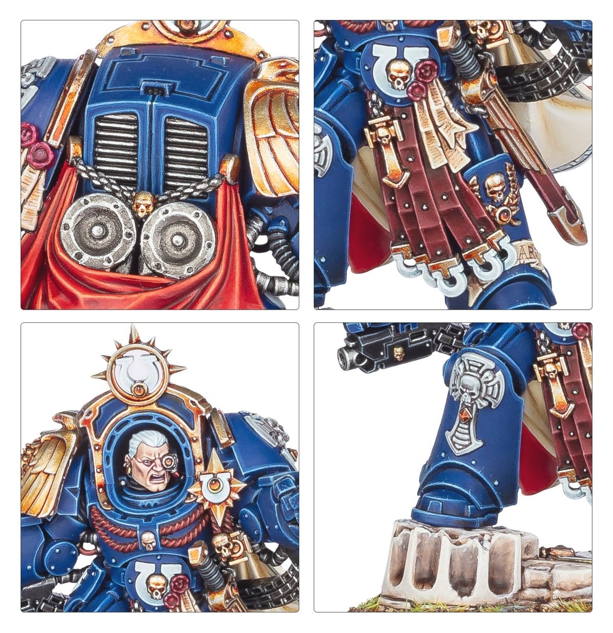 Warhammer 40k - Ultramarines Marneus Calgar En Armure D'Antilochus