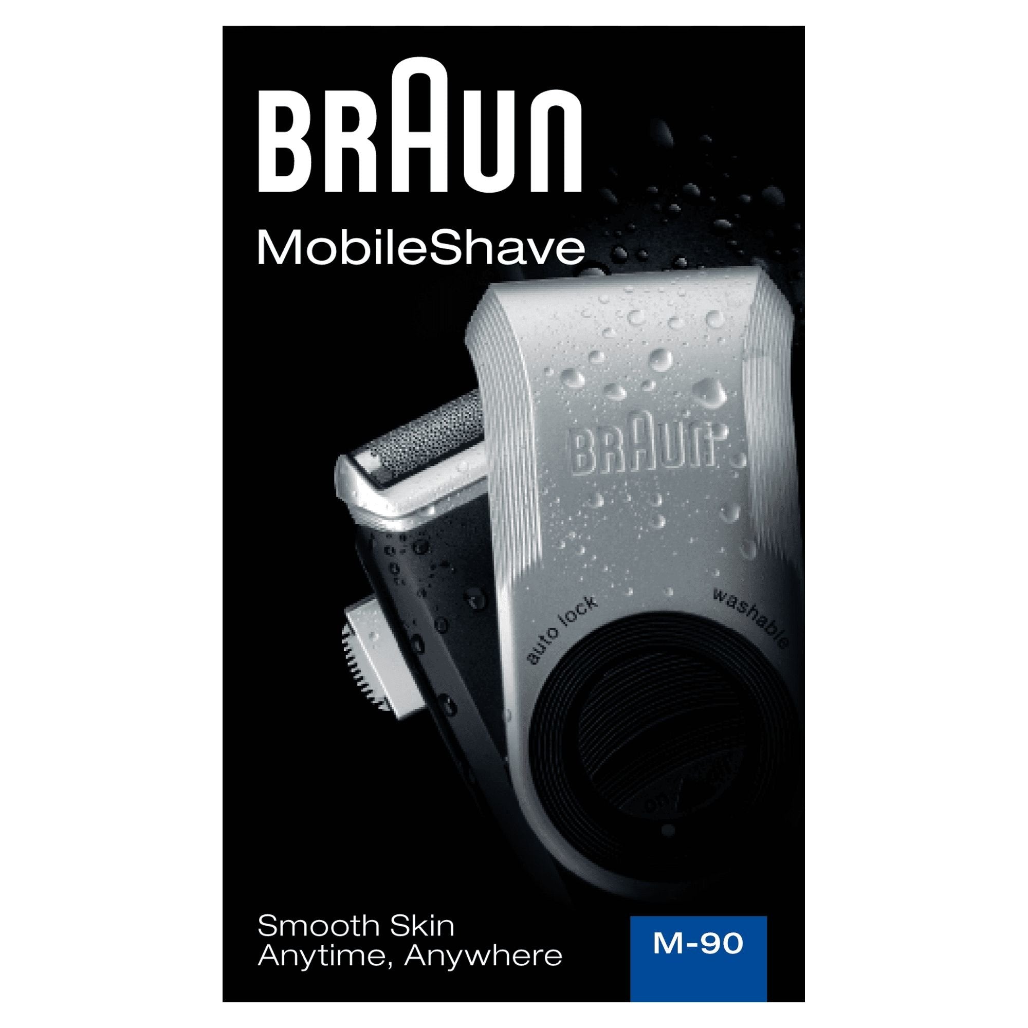EAN 4210201649946 - Braun MobileShave PocketGo M90 Azul, Plata imagen 1