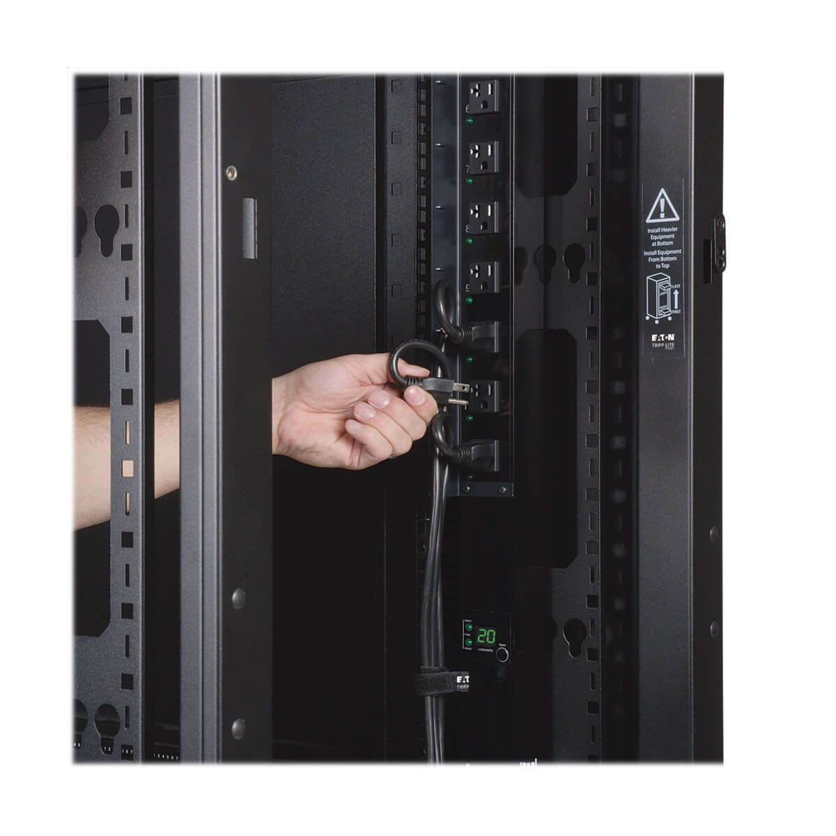 EAN 0037332123770 - Tripp Lite SR42UB armario rack Rack o bastidor independiente Negro imagen 10