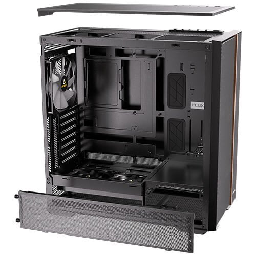 Caja Antec Flux Rear Atx Argb Negra
