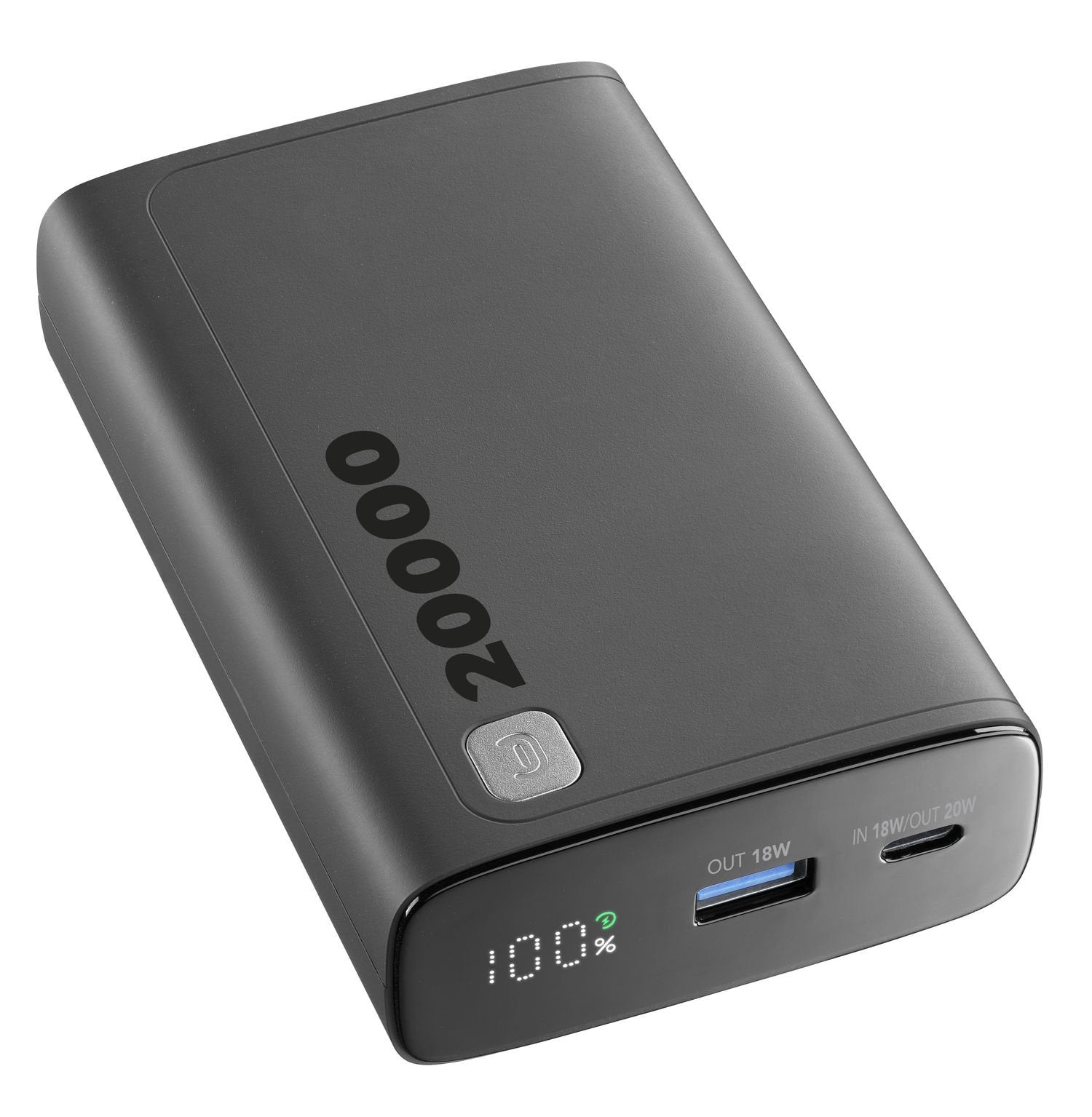 Power Bank Cellularline  Elite 20000 Pd Negro