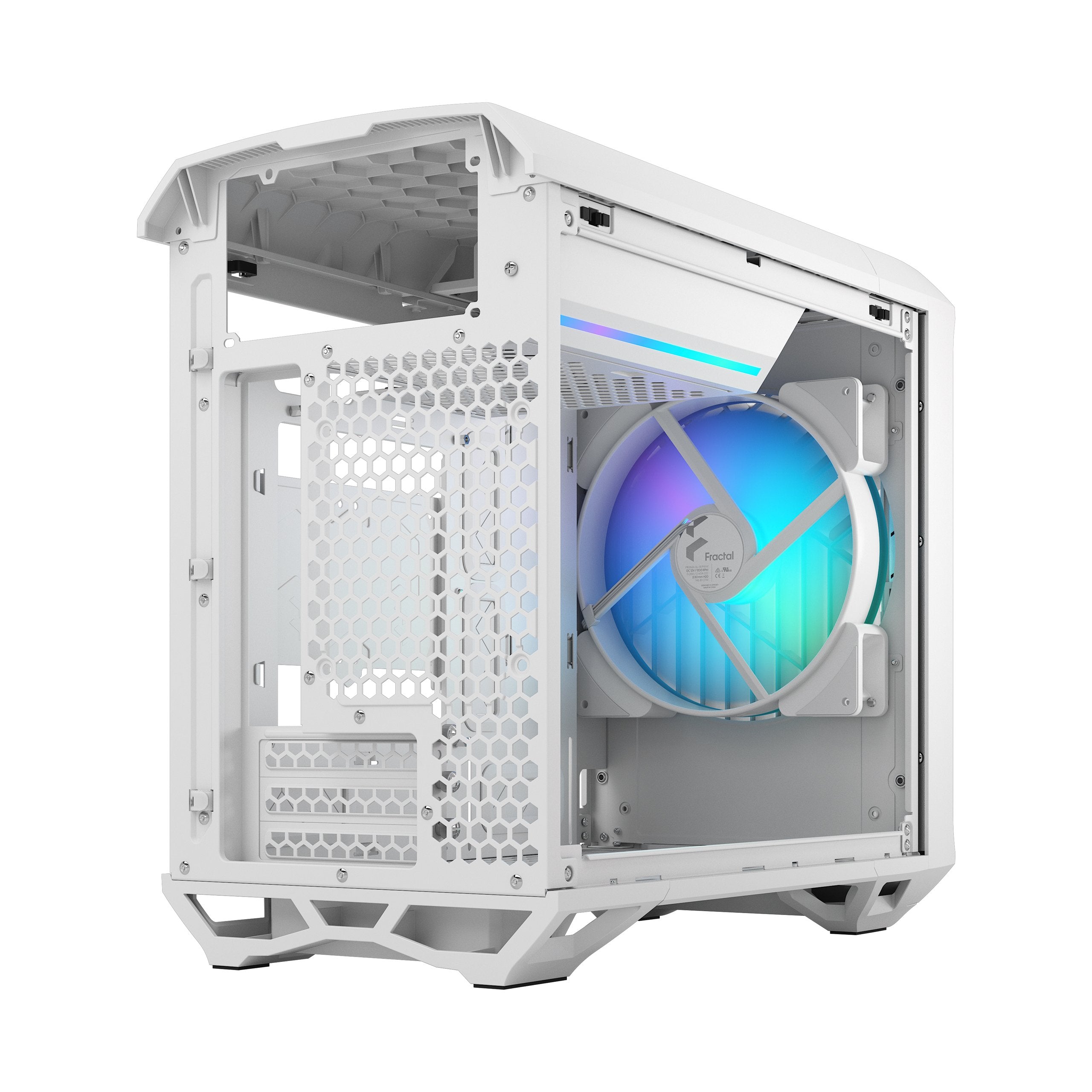 Caja Pc Fractal Design Torrent Nano Rgb White Tg Light Tint, Tower-Gehäuse Fd-C-Tor1n-05