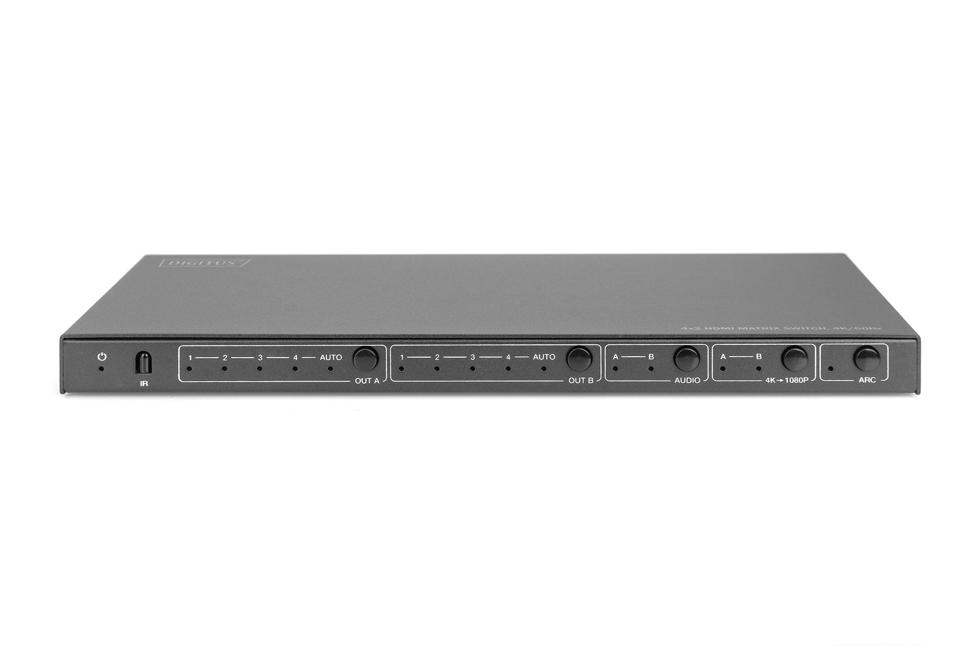 Conmutador De Matriz Digitus 4x2 Hdmi, 4k/60hz