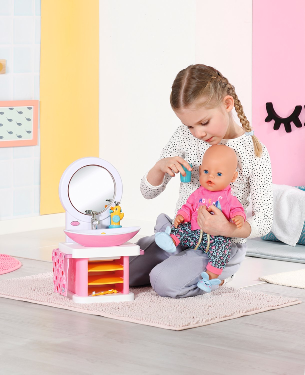 Muebles Para Muñecas  Zapf Creation Baby Born® Bath Handwaschbecken, Puppenmöbel 832707