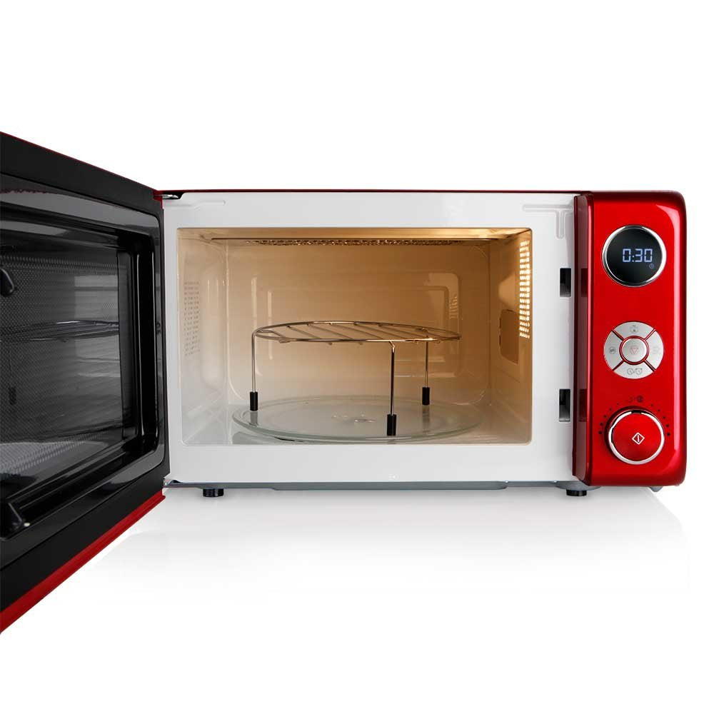 Orbegozo Mig 2042 Microondas Vintage Multifuncion - Potencia 700w/900w - 10 Niveles De Potencia - Grill De Cuarzo -