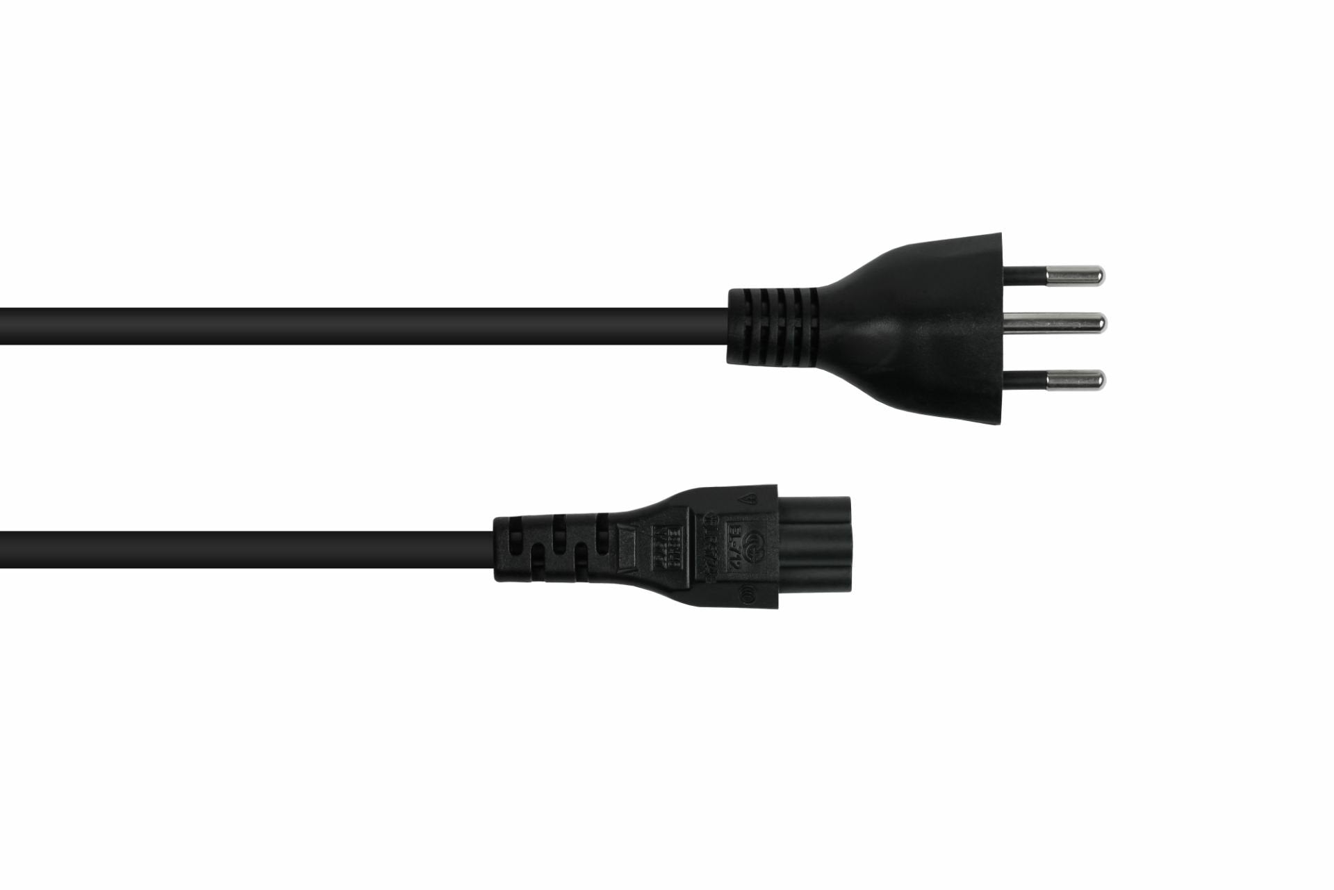 Cablemeimer Netzcable Schweiz Typ J An C5 Negro 1,8m