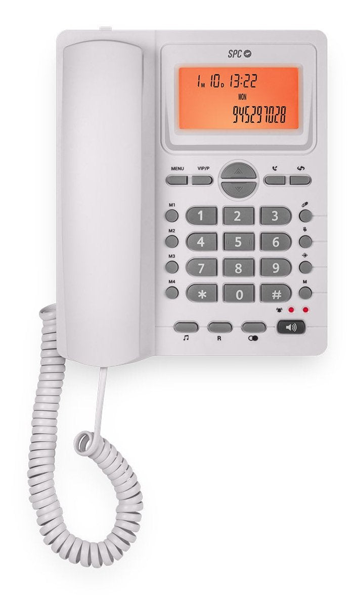 EAN 8436609912567 - SPC Office ID 2 Teléfono analógico Blanco imagen 2