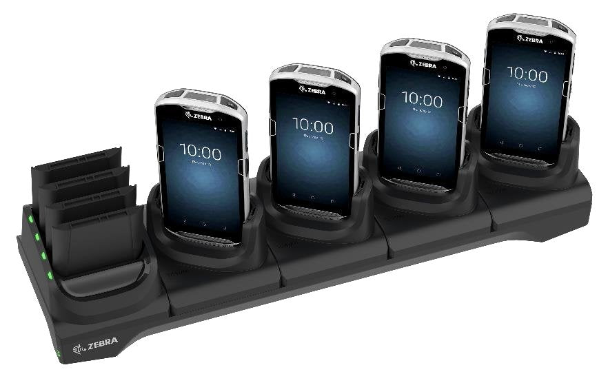 Tc51/56 5-Slot Ethernet Cradle  Charges Five Devices. Includes Power Supply And Dc Cable.