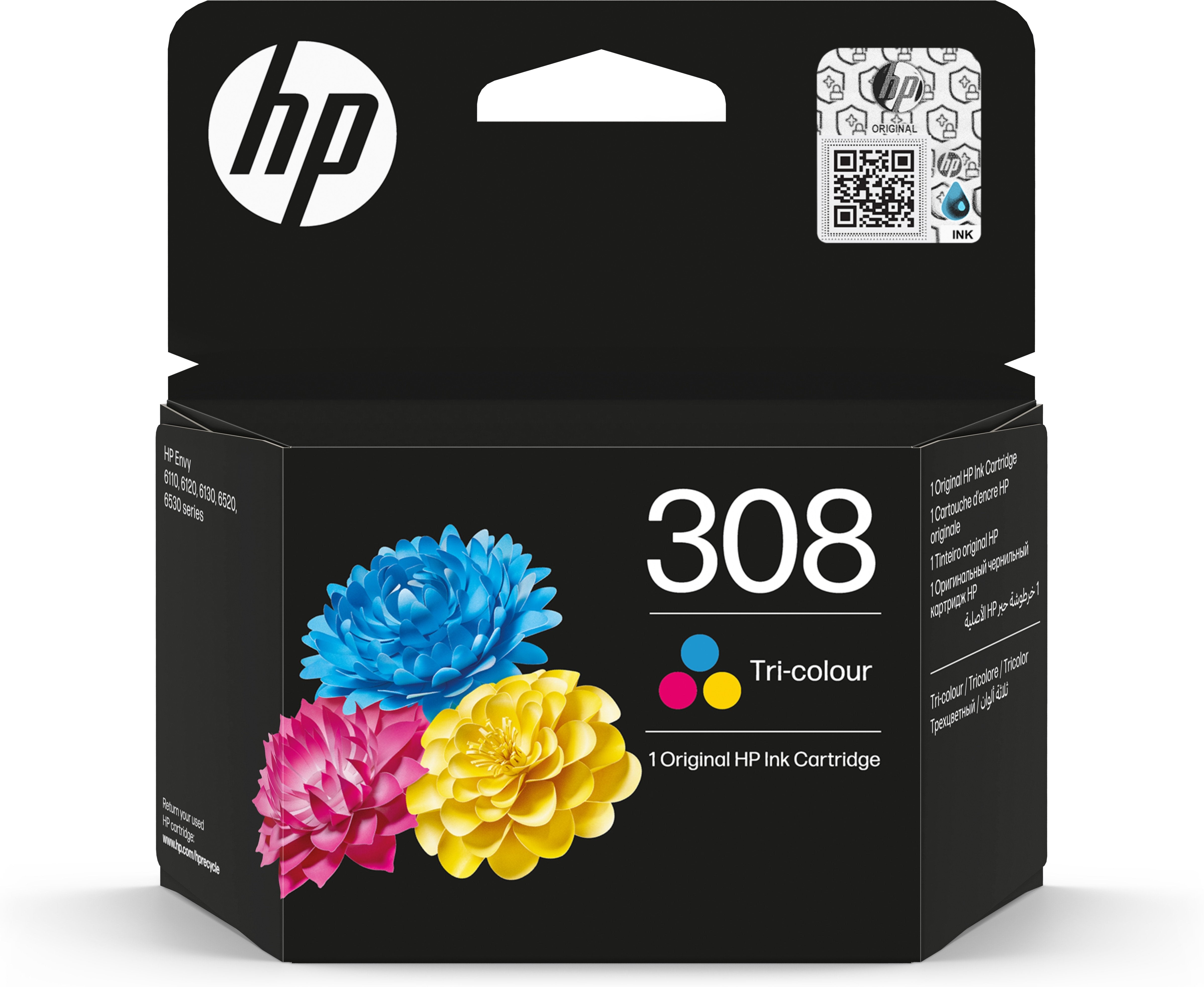 Tinta Original Hp 308 Tricolor - 7fp20ue Pag-120