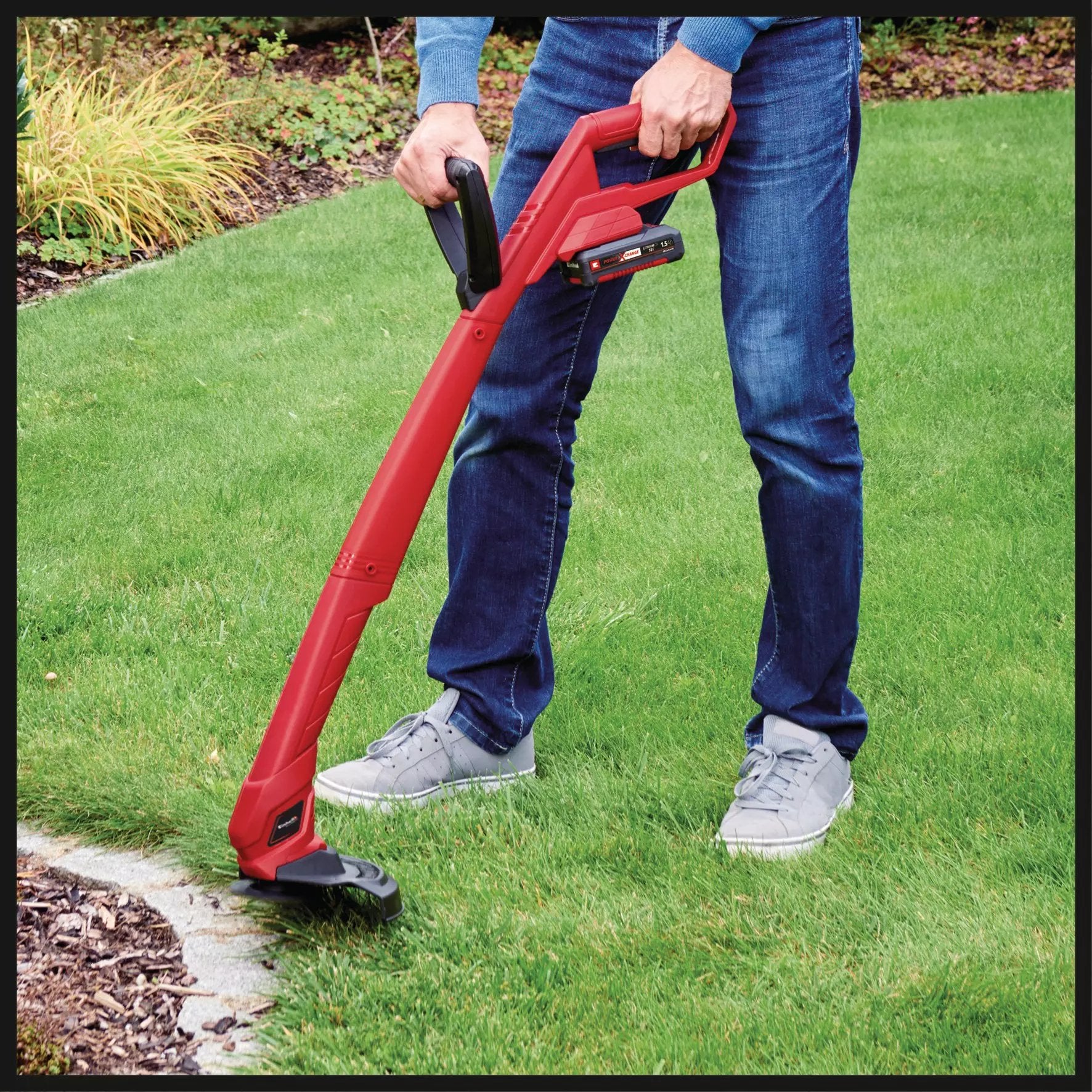 EAN 4006825626575 - Einhell GC-CT 18/24 Li P 24 cm Batería Negro, Rojo imagen 11