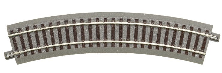 Roco 61122 H0 Geoline Con Bettung Gebogenes Gleis 30° 358 Mm