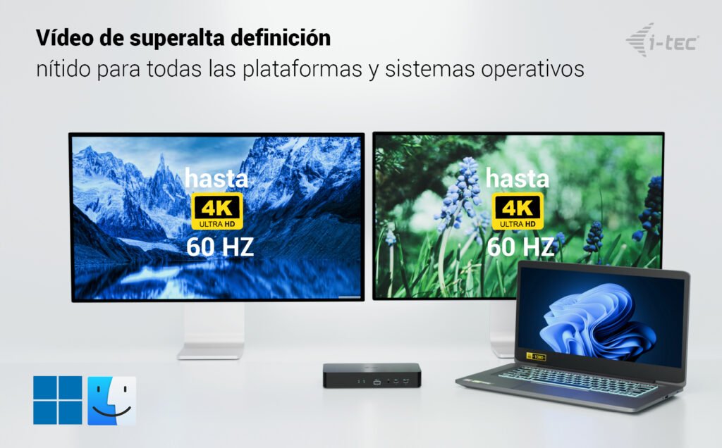 EAN 8595611707490 - i-tec CAINTGDUAL4KDOCPD base para portátil y replicador de puertos Alámbrico USB 3.2 Gen 1 (3.1 Gen 1) Ty imagen 4