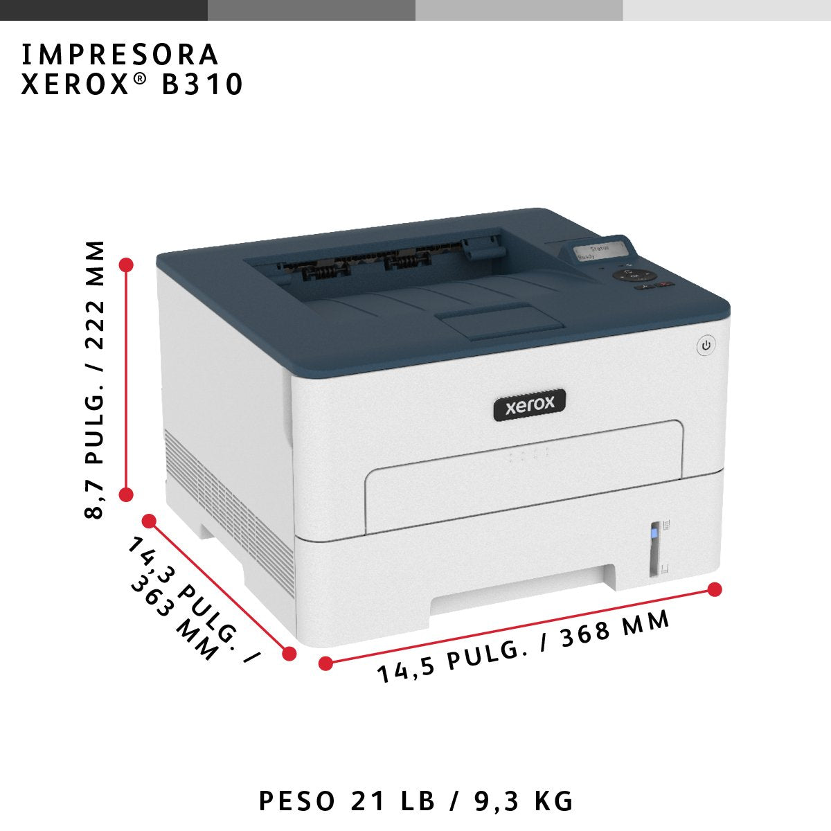 EAN 0095205035551 - Xerox B310V_DNIUK impresora láser 2400 x 2400 DPI Wifi imagen 12