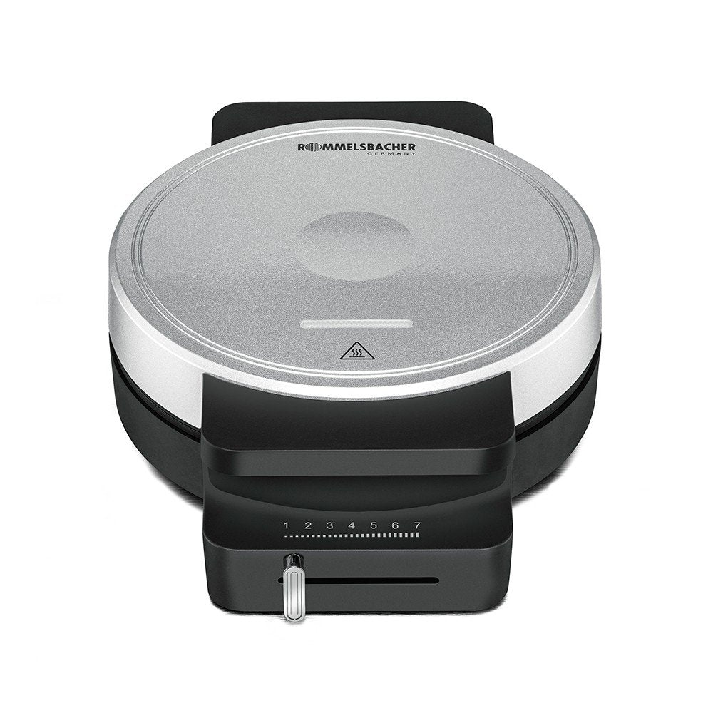 Rommelsbacher Wa 850, Plancha Para Gofres (Negro/Plateado, 850 Vatios) Wa 850