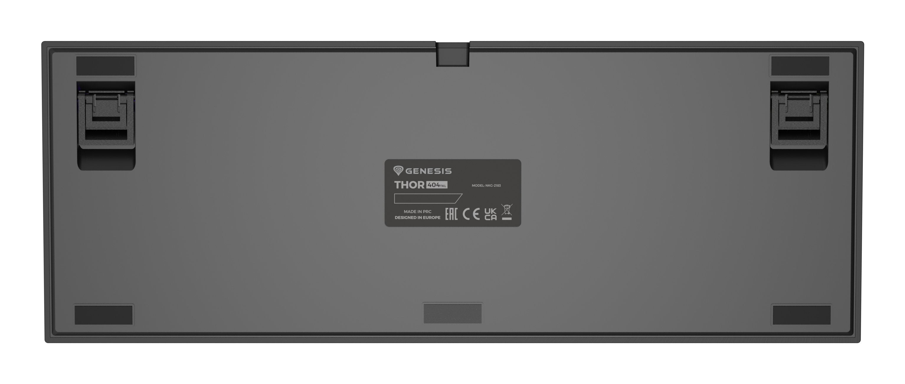 EAN 5901969444643 - GENESIS Thor 404 TKL teclado Juego USB QWERTZ Alemán Negro imagen 5