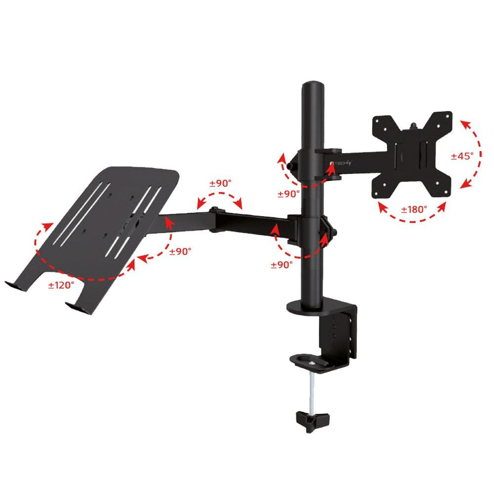 EAN 8059018365597 - Techly ICA-LCD 174NB soporte para monitor 81,3 cm (32") Escritorio Negro imagen 4