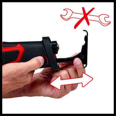 Einhell Sierra Universal  Batería Te-Ap 18/28 Li Bl-Solo, Sierra De Sable 4326310