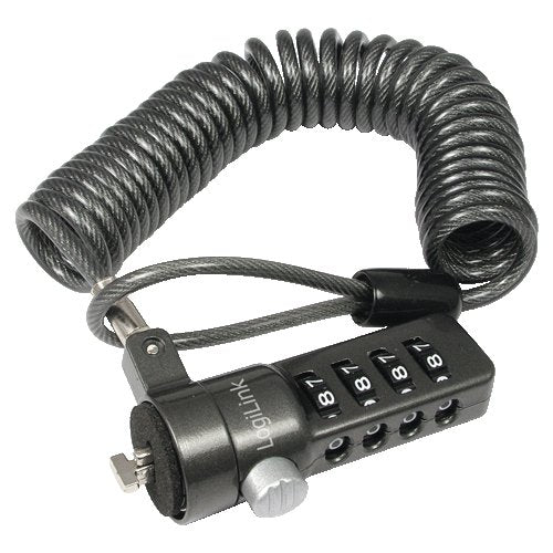Logilink Nbs004 Cable Antirrobo Negro 1,8 M