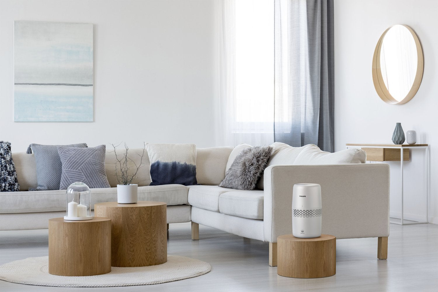 Humidificador De Aire Philips Hu2510 10, Blanco