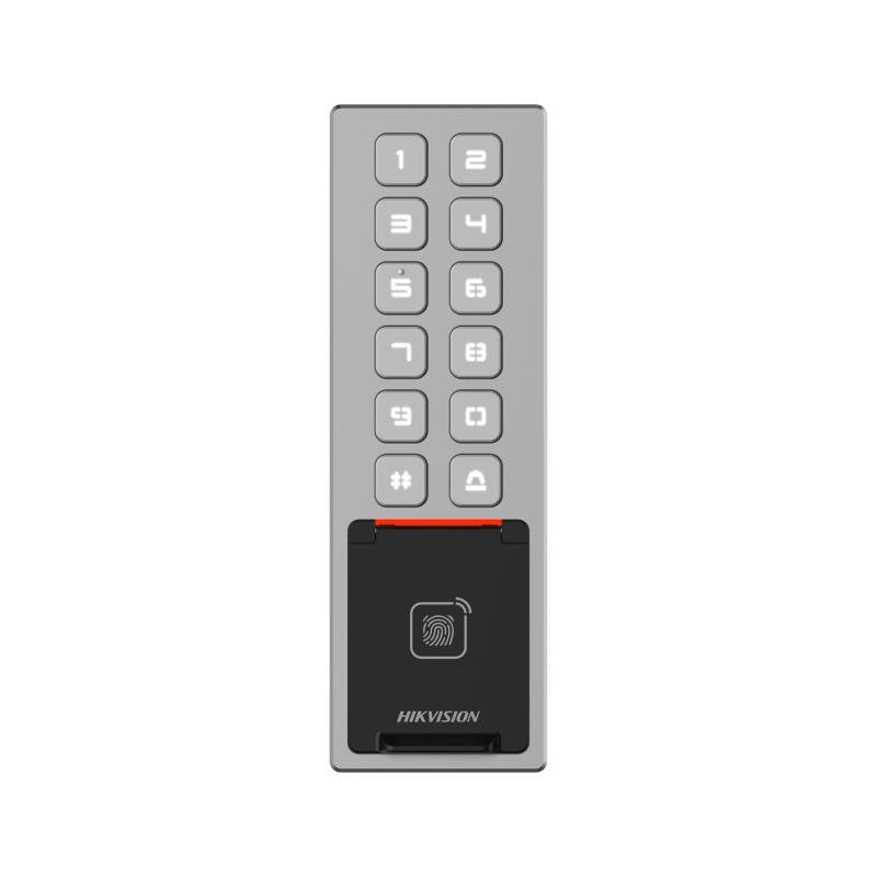 EAN 6942160415628 - Hikvision DS-K1T805MBFWX(STD) lector de control de acceso Lector básico de control de acceso Plata imagen 3