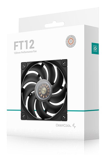 Ventilador 120x120 Deepcool Ft12 Black