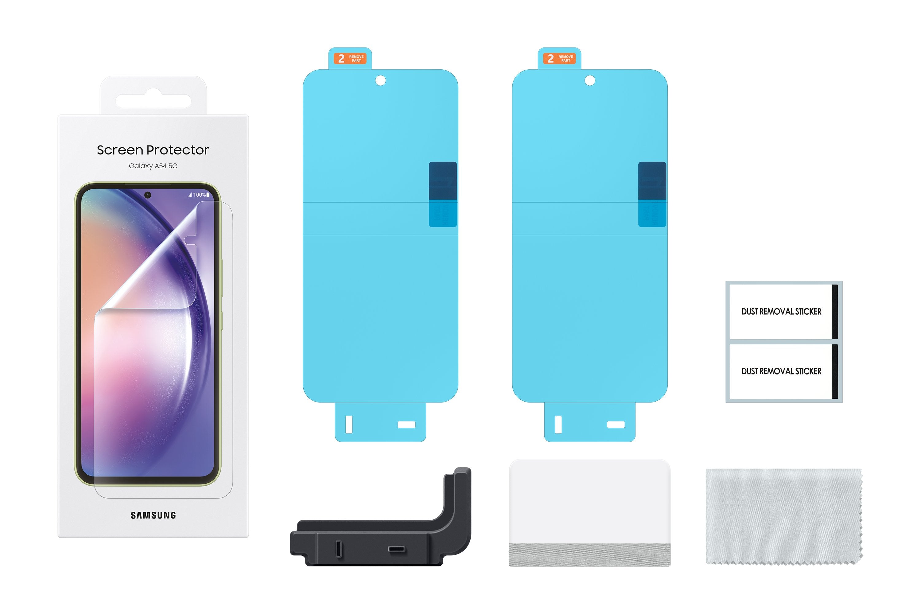 Samsung Ef-Ua546 Protector De Pantalla Para Galaxy A54 5g  2 Pieza(S)