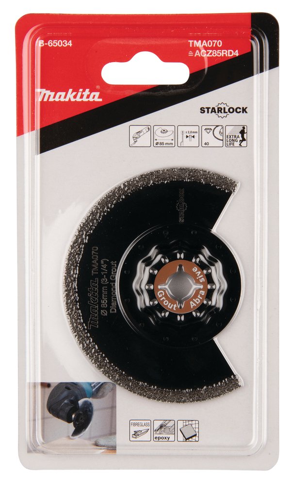 Hoja De Sierra Segmentada De Diamante Makita Tma070