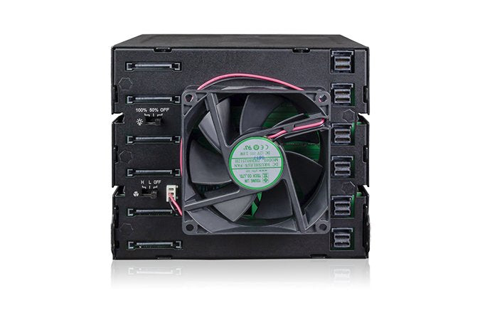 Icy Dock Mb924ip-B Parte Carcasa De Ordenador Universal Funda De Disco Duro, Chasis Intercambiable Negro, Universal, Funda De Disco Duro, Metal, Negro, 2.5", Ce, Rohs, Reach