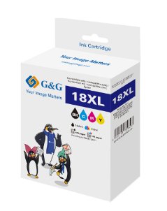 G&G Druckerpatronen 4er Set Para Epson 18xl/ T1816 Bk/C/M/Y