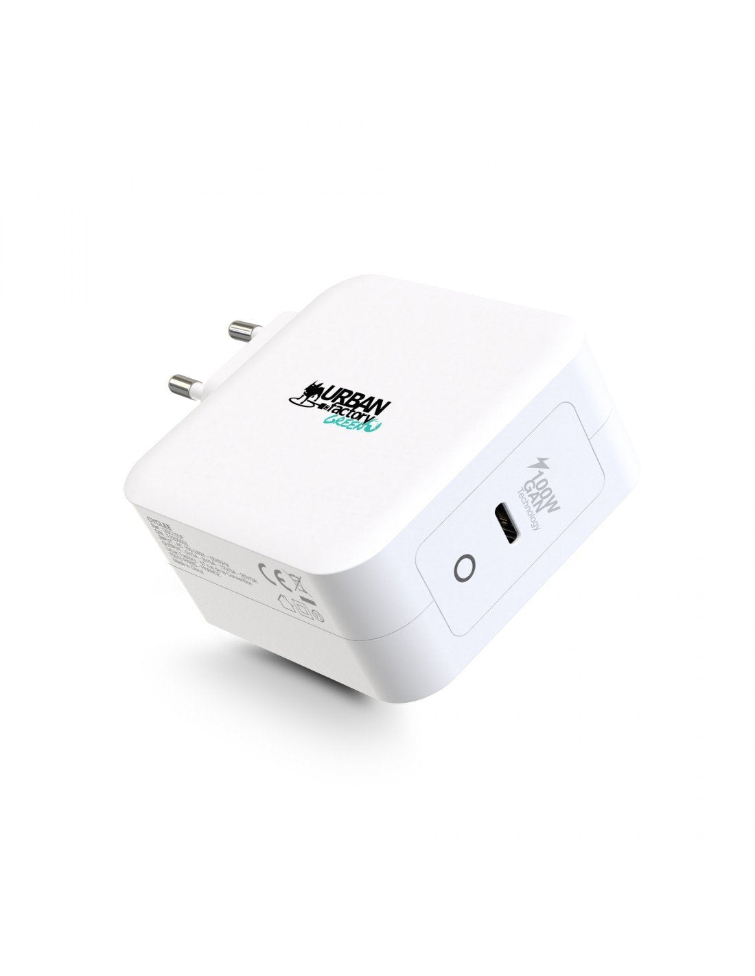 EAN 3760170882130 - Urban Factory CYCLEE Portátil, Smartphone, Tableta Blanco Corriente alterna Interior imagen 5