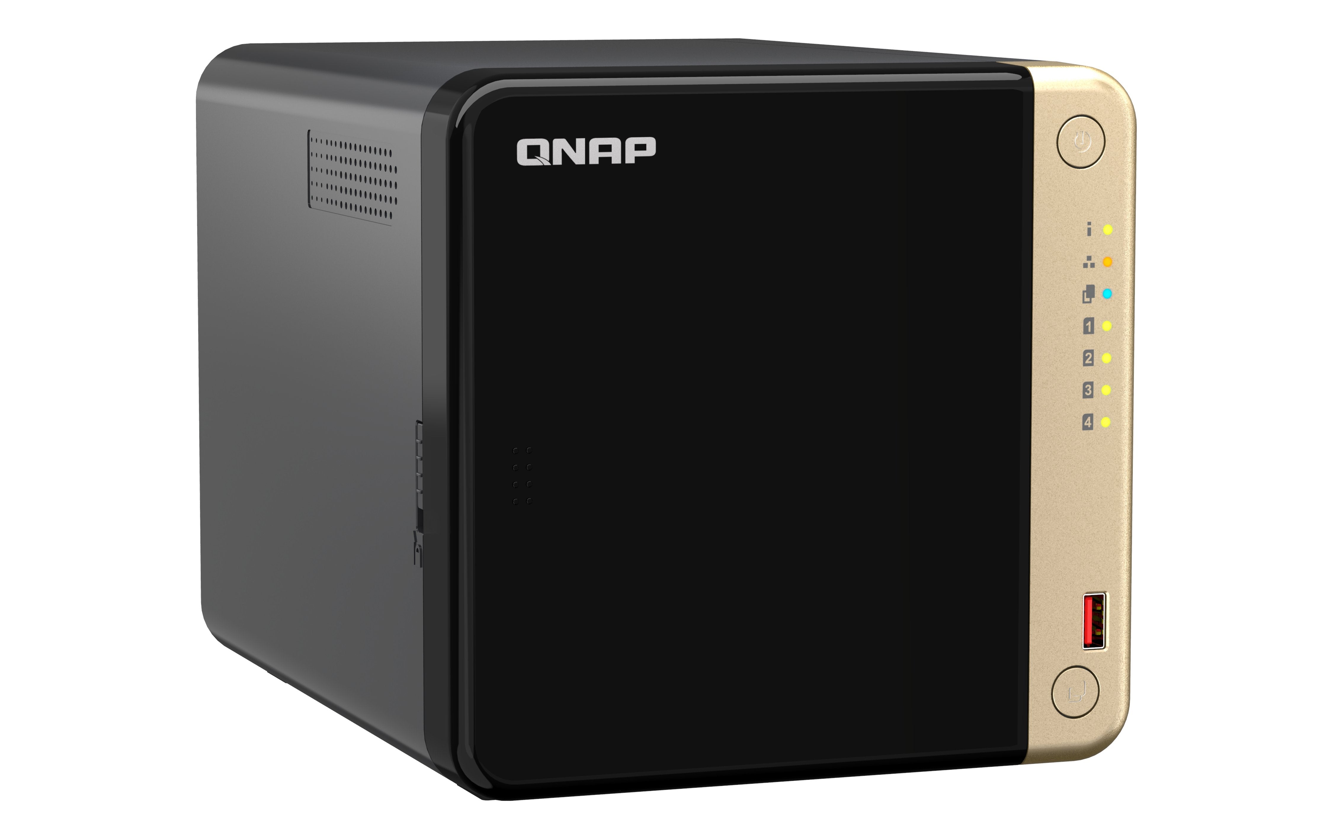 EAN 4711103082324 - QNAP TS-464 NAS Torre Intel® Celeron® N5095 8 GB DDR4 0 TB QNAP QTS Negro imagen 3