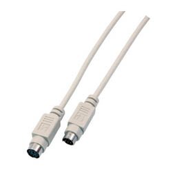 Efb Raton Tastaturverl. Ps 2, Ps 2 Stecker, Buchse, 3m, Beige