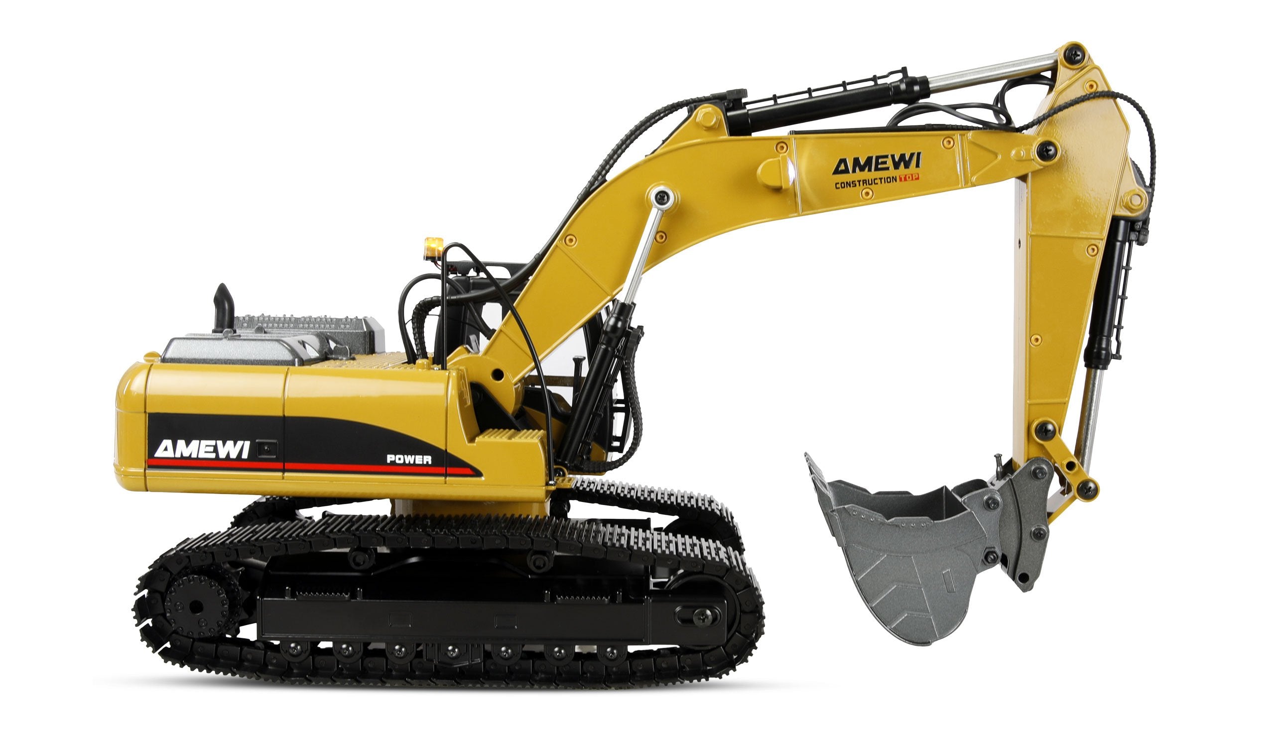 Amewi G705e Bagger Metall 1:14 Rtr Amarillo 14+