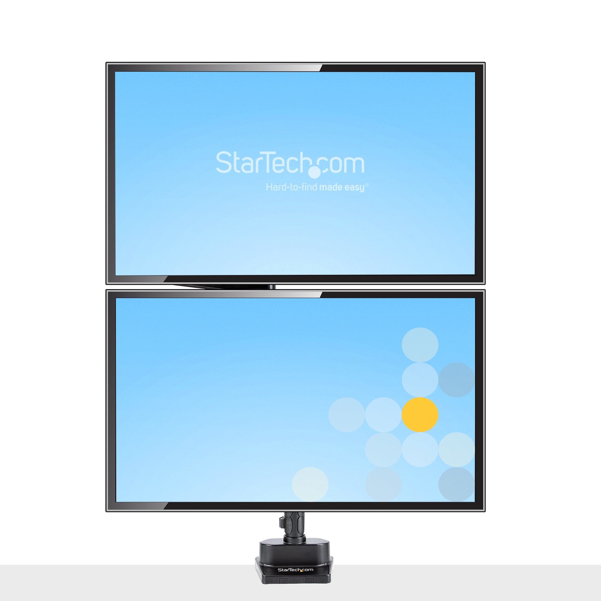 Startech Soporte Vesa Ajustable Para 2 Monitores 32"