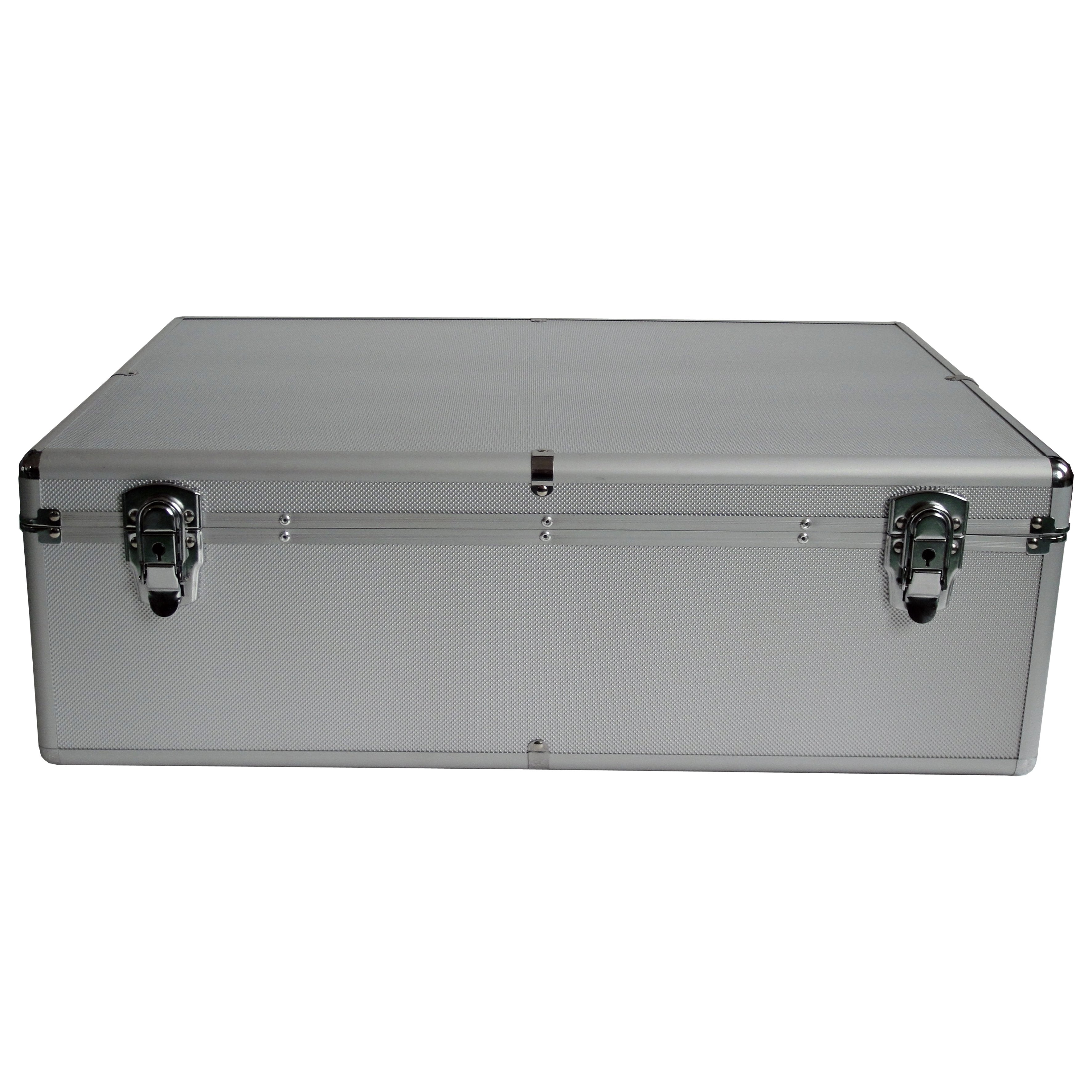 Mediarange Box78 Funda Para Discos Ópticos Maleta Rígida 1000 Discos Plata